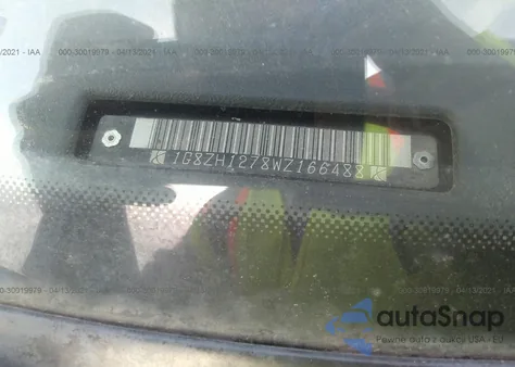 1998 Saturn Sc2 Sc2 из США, поврежденный, VIN 1G8ZH1278WZ166488